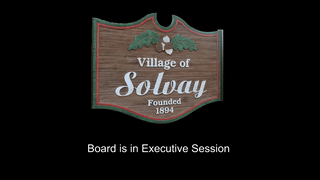 Village of Solvay Regular Board Meeting Janurary 26th 2021