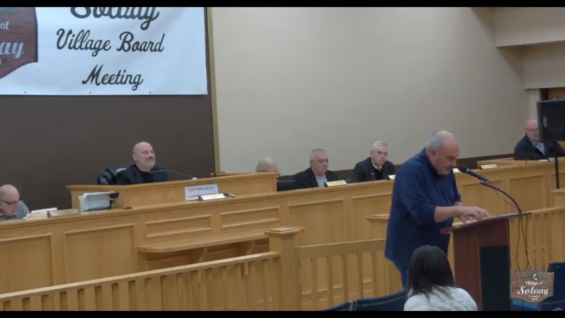 Village of Solvay February 24th 2026 Regular Board Meeting