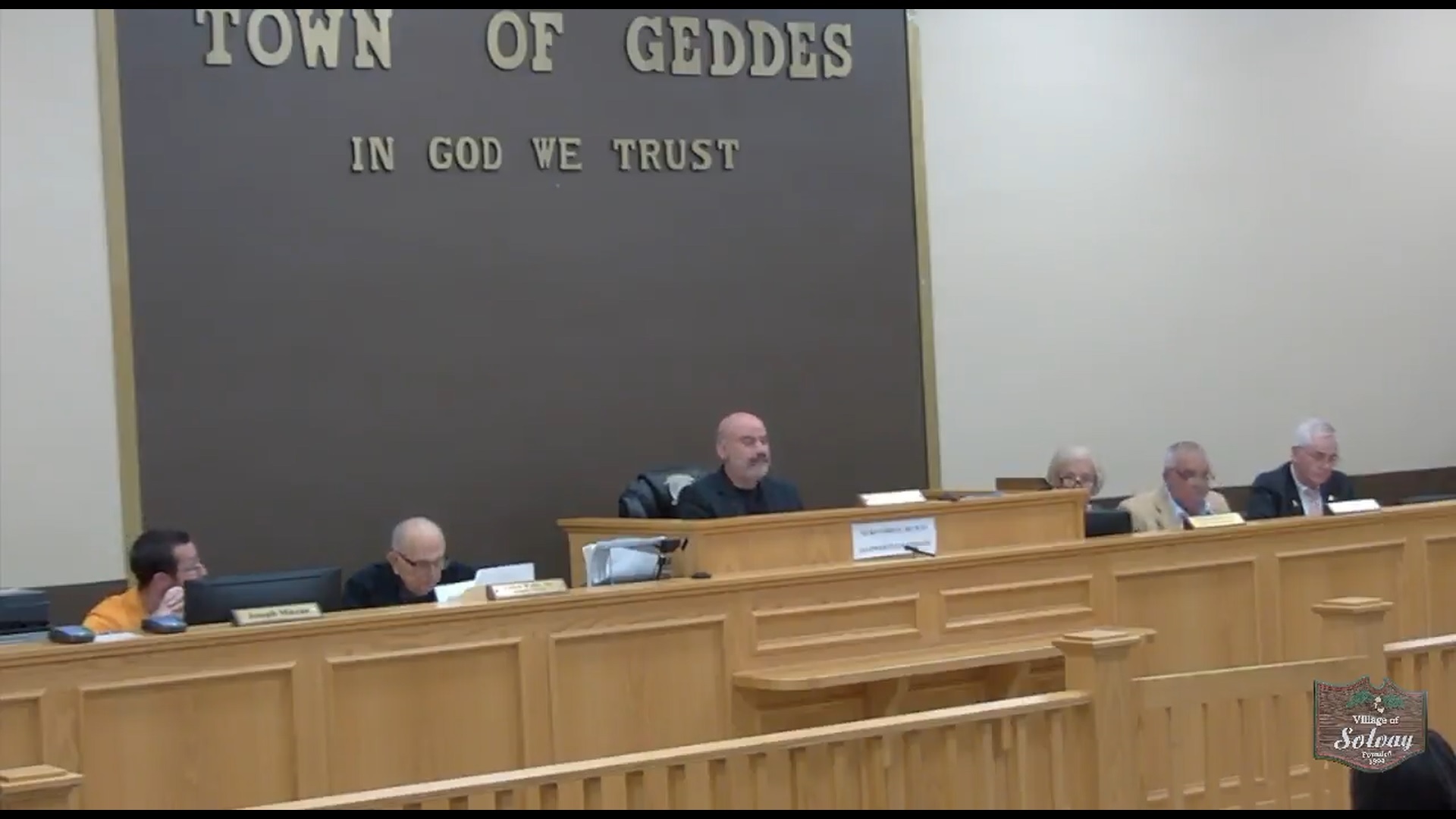 Village of Solvay October 27th Regular Board Meeting