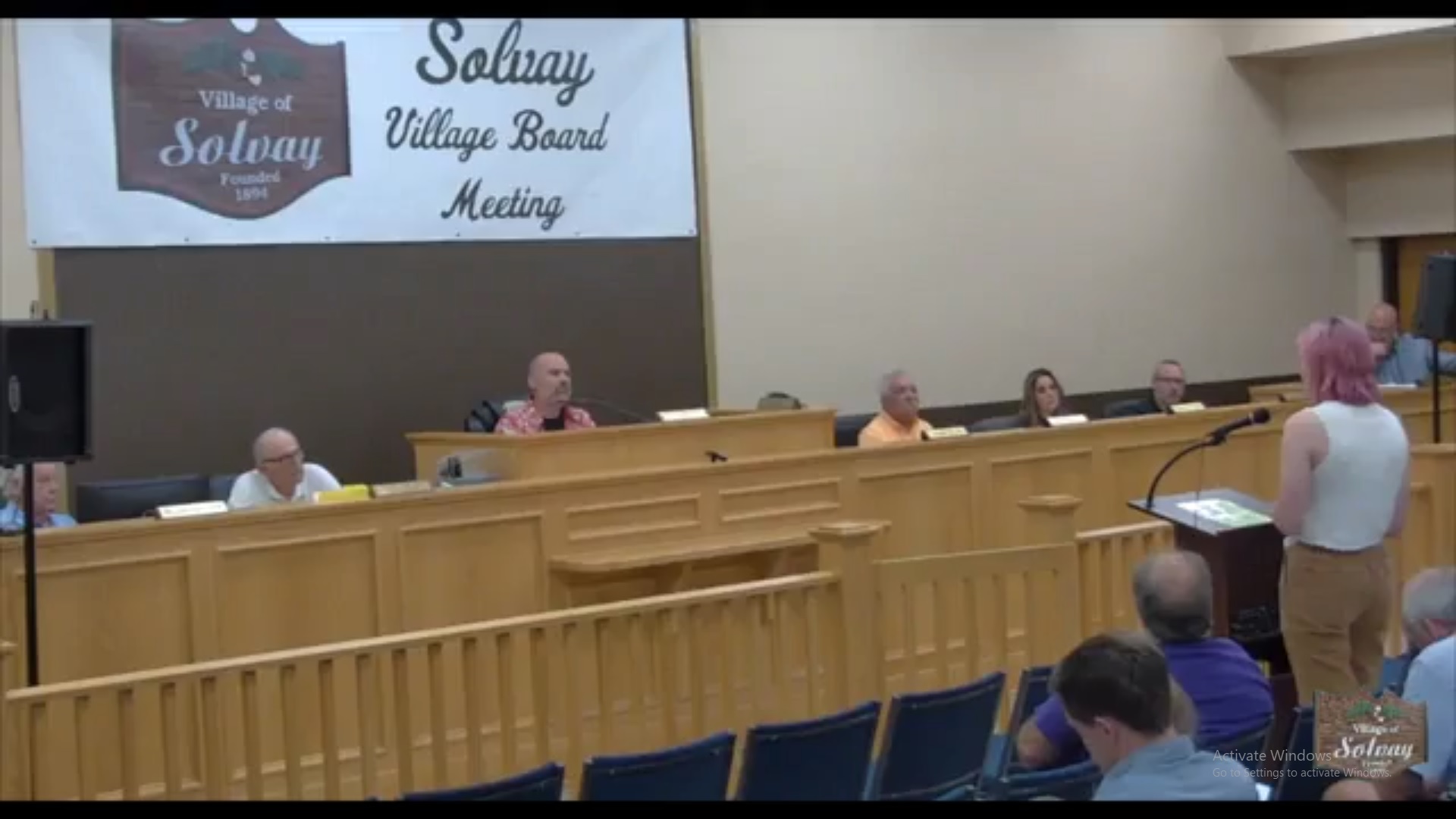 Village of Solvay Regular Board Meeting July 23rd 2024