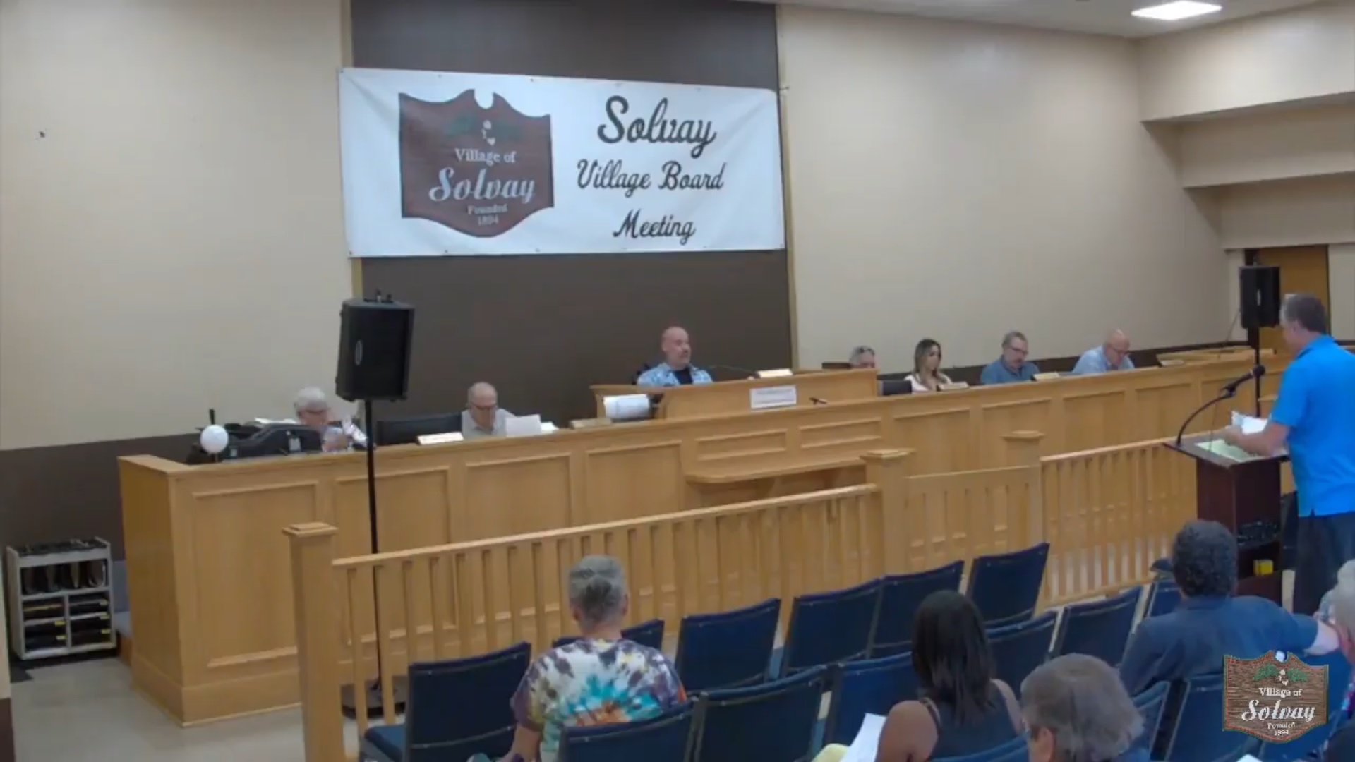 Village of Solvay Regular Board Meeting June 24th 2025
