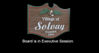 Village of Solvay Regular Board Meeting November 25th 2025