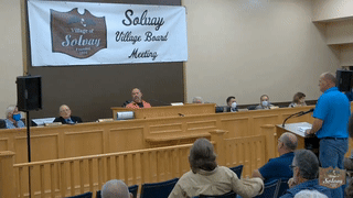 Village of Solvay Regular Board Meeting Sept 28th 2021